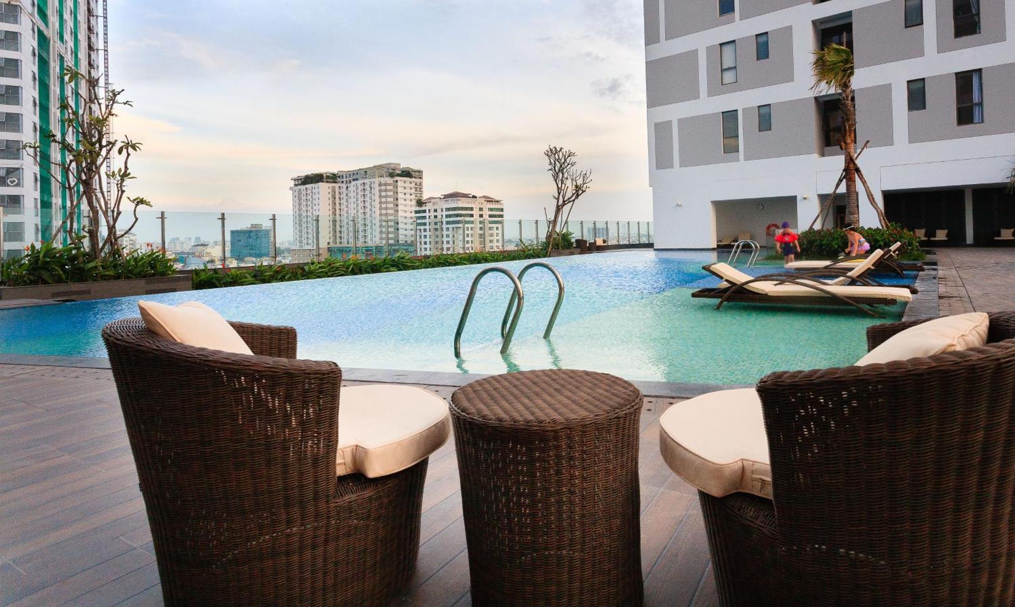 Appart hôtel Rem Rivergate Garden Pool Signature - Free 4g Sim For 3 Nights Hô Chi Minh-Ville